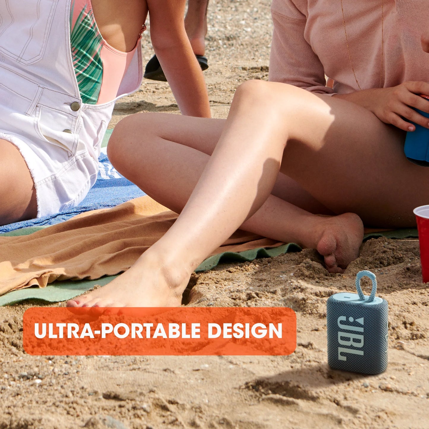 JBL- Portable Waterproof Speaker - Black
