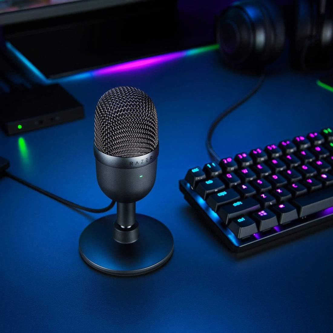 Seiren Mini USB Condenser Microphone: for Streaming and Gaming on PC - Professional Recording Quality