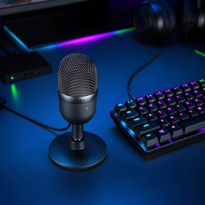 Seiren Mini USB Condenser Microphone: for Streaming and Gaming on PC - Professional Recording Quality 